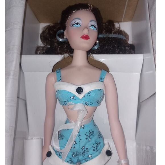 New In Box Simply Gene Doll Brunette Bathing Suit - Picture 2 of 3